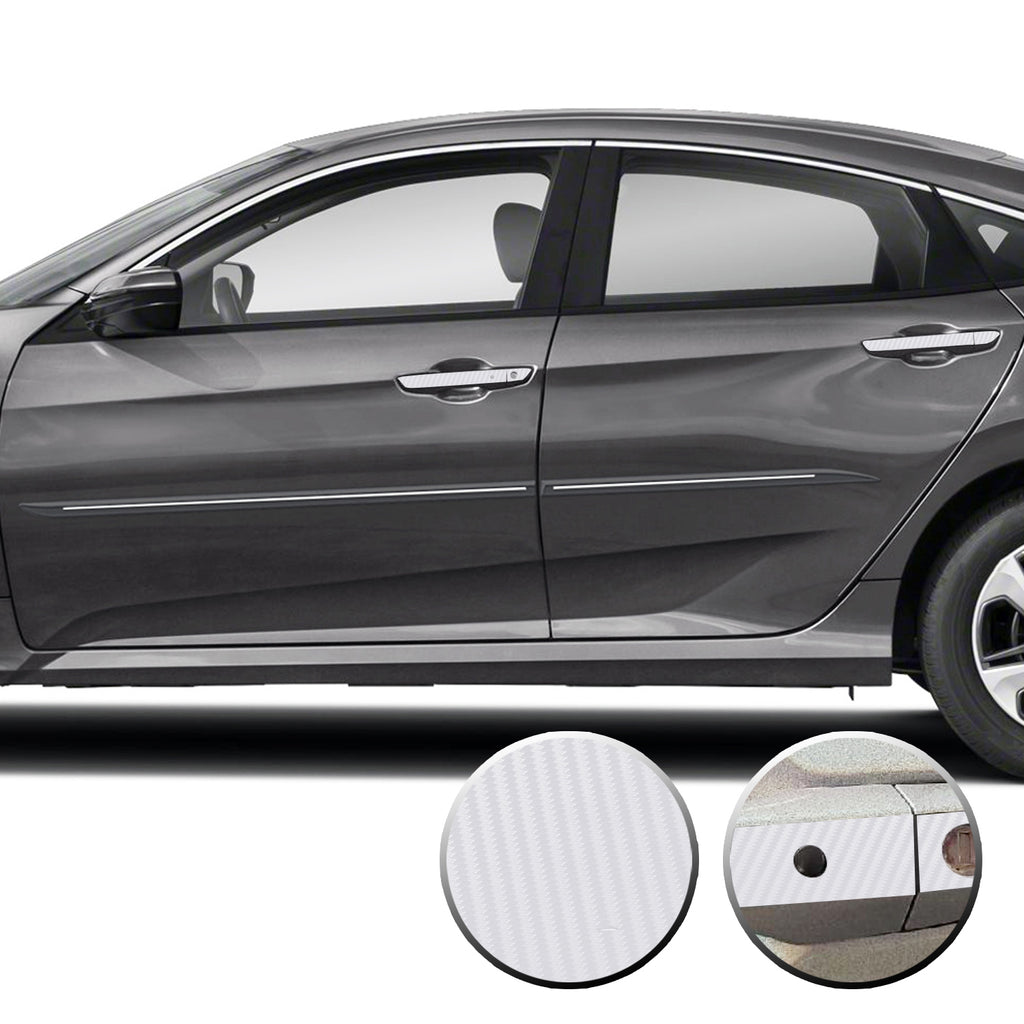 Door Handle Accent Overlay Vinyl Decal Compatible with Honda Civic 2016-2021