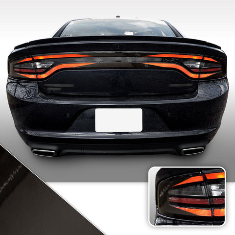 Tail Light Accent Vinyl Wrap Overlay Kit V1 Compatible with Dodge Charger 2015 - 2020