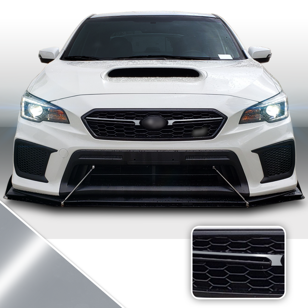 Fab JDM Pinstripe Grille Trim Decal Compatible With and Fits 2018-2020 Subaru WRX STi