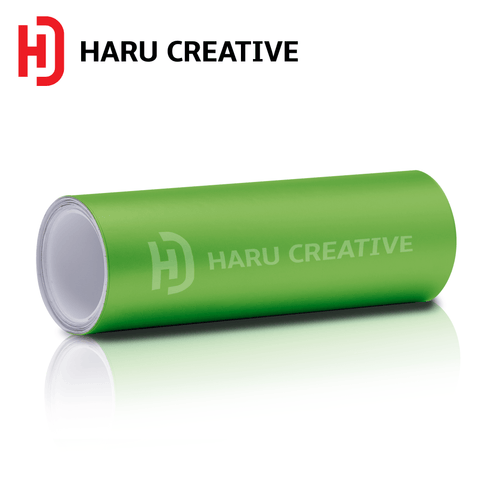 Green Matte Vinyl Wrap - Adhesive Decal Film Sheet Roll - Haru Creative Matte